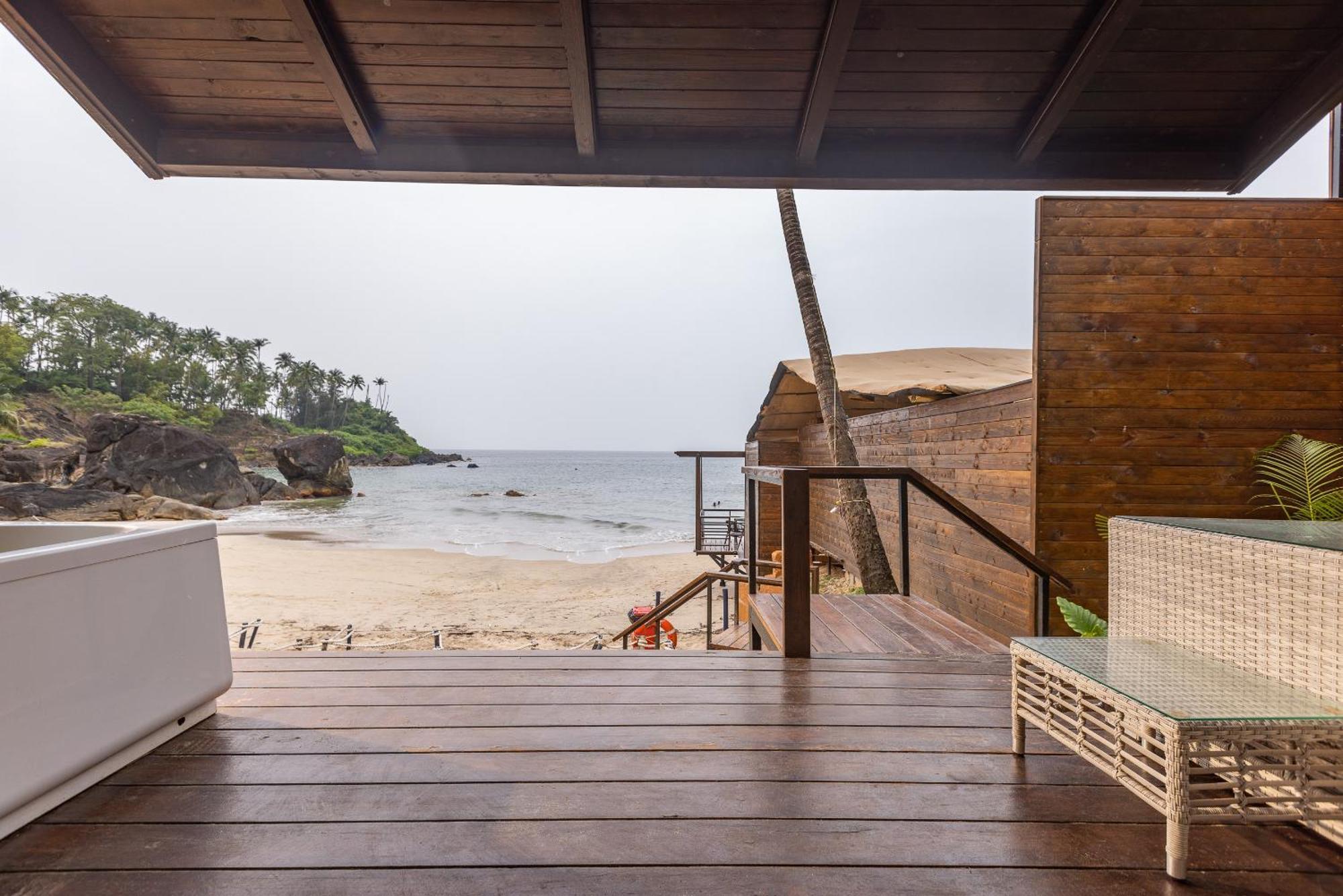 The Ark Comforts Bãi biển Bãi biển Palolem Ngoại thất bức ảnh
