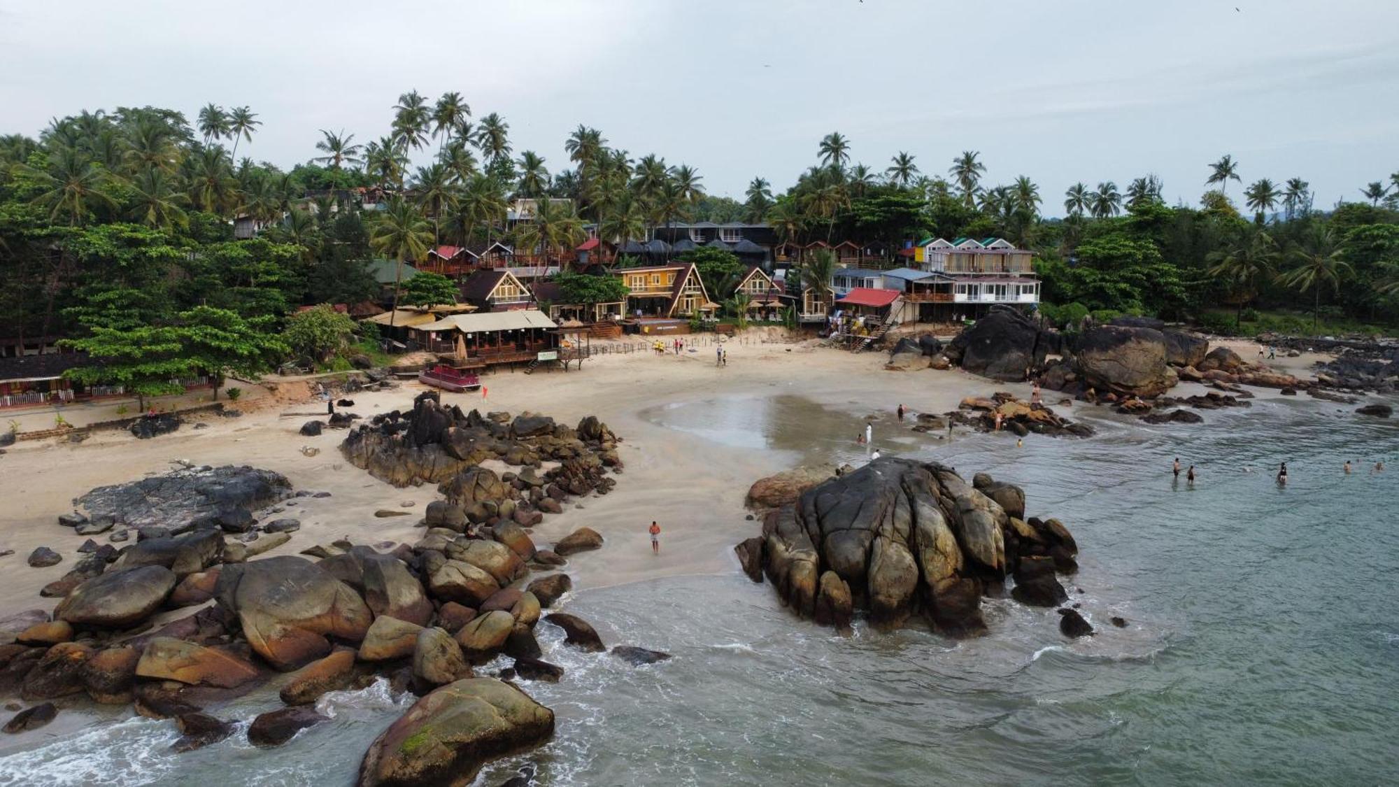 The Ark Comforts Bãi biển Bãi biển Palolem Ngoại thất bức ảnh
